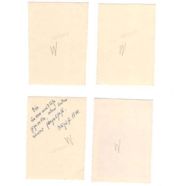 Set of 6 WH (Heer) 'Panzer' Portrait Photographs
