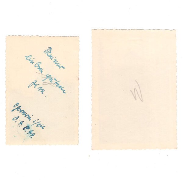 Set of 6 WH (Heer) 'Panzer' Portrait Photographs