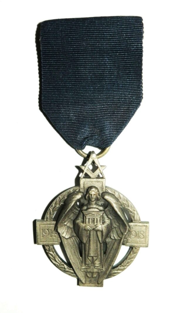 Silver Hallstone Masonic Medal. Bro. A. Graham No.262 in Casuality