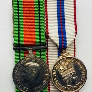 Silver Jubilee Miniature Pair in General medals