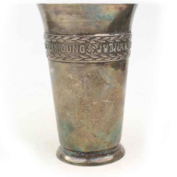Silver plated Goblet with Swastika by 'Wellner'