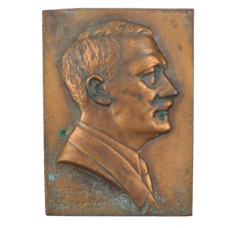 Small sized 'Adolf Hitler' Plaque