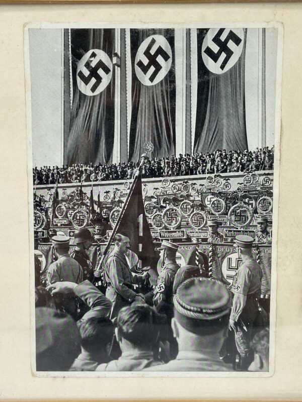 Small WW1 & WW2 German Framed Collection in General medals