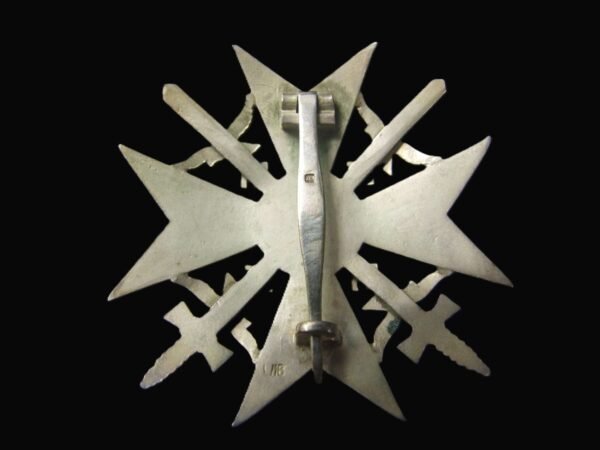 Spanish Cross in Silver with its Original LDO Case in Singles