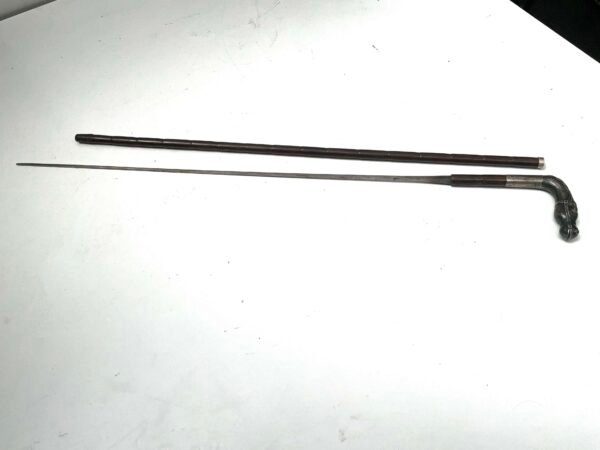 The finest gentleman’s walking stick sword stick with silver horses head handle in Swagger & walking sticks