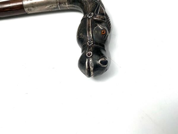 The finest gentleman’s walking stick sword stick with silver horses head handle in Swagger & walking sticks