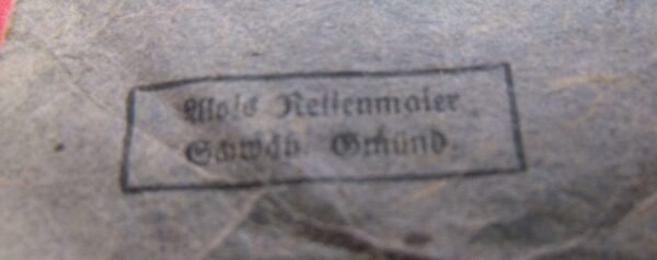 Third Riech Iron cross 2nd class Mint condition in paper packet of issue in Gallantry & honours