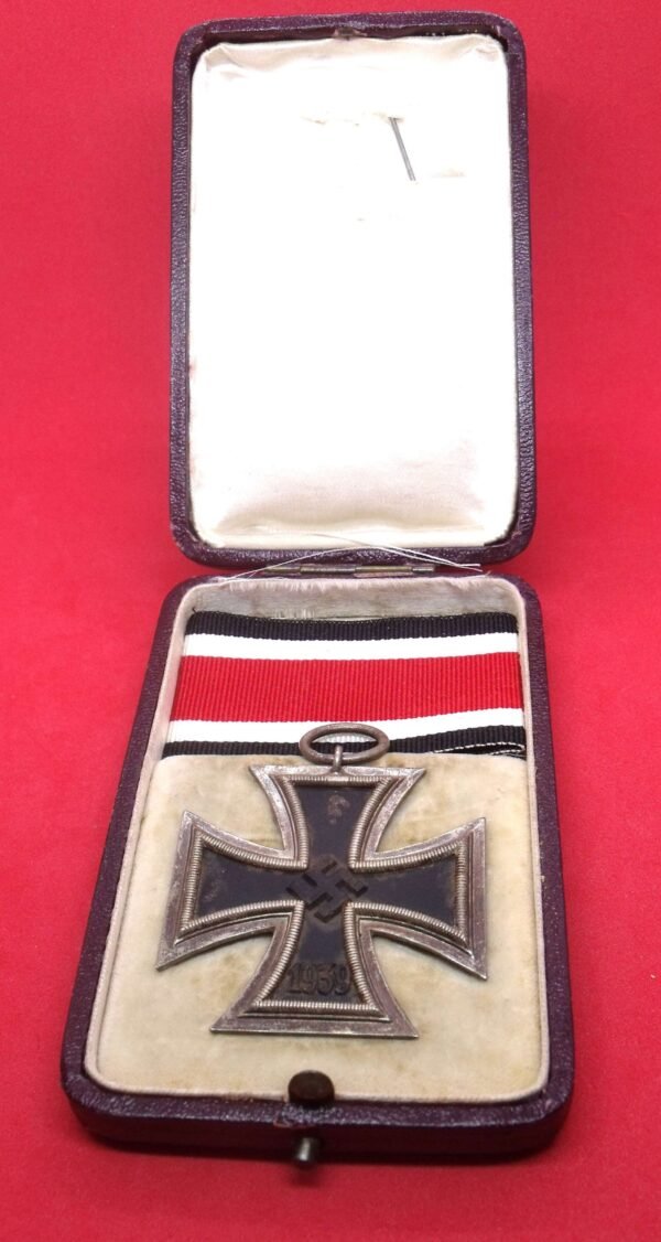 Third Riech Iron cross 2nd class nice condition contained in private purchase case. in Gallantry & honours