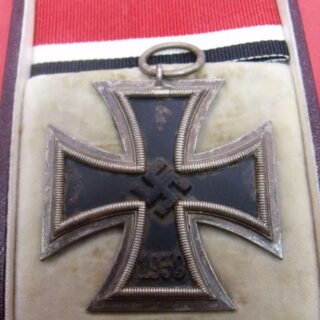 Third Riech Iron cross 2nd class nice condition contained in private purchase case. in Gallantry & honours