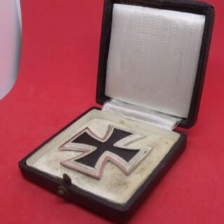 Third Riech Produced Imperial Iron Cross 1st Class in case of issue near mint. in Gallantry & honours