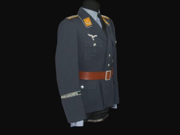 Tunic Belonging to Luftwaffe Knights Cross Ace Oberleutnant Otto Schulz in Uniforms