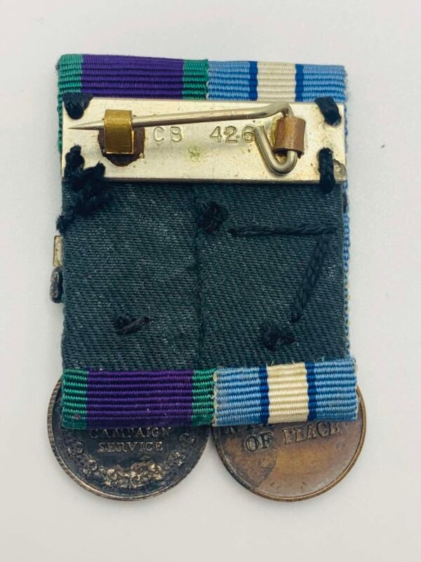 United Nations & GSM Miniature Pair. in General medals