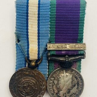 United Nations & GSM Miniature Pair. in General medals
