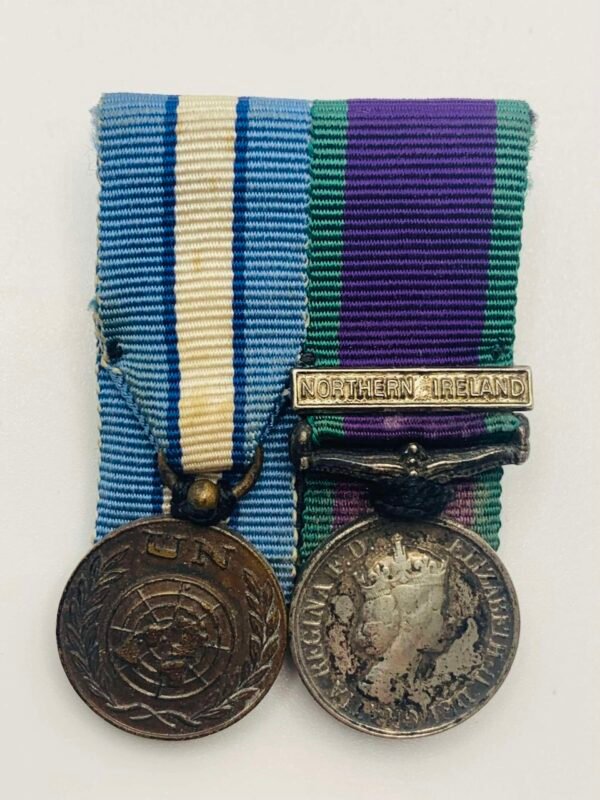 United Nations & GSM Miniature Pair. in General medals