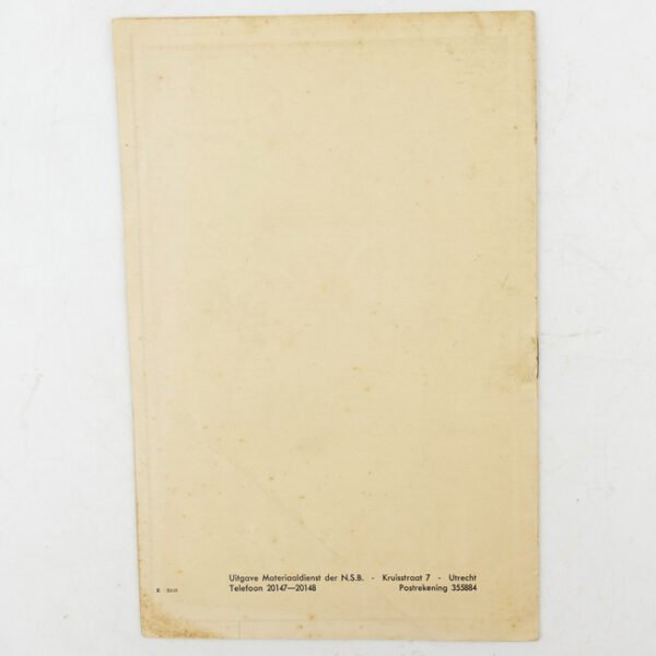 'Wat doet de N.S.V.O.?' Booklet