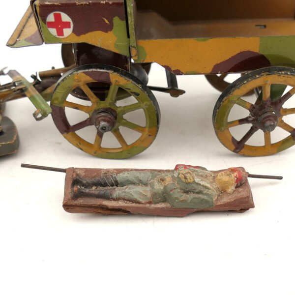 Wehrmacht Hausser Elastolin Medical Horse Drawn Wagon