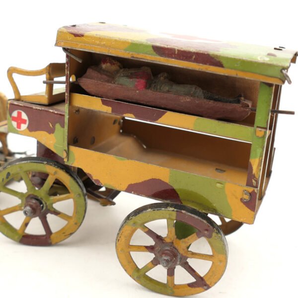 Wehrmacht Hausser Elastolin Medical Horse Drawn Wagon