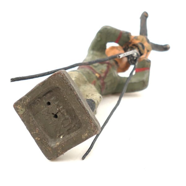 Wehrmacht Lineol Soldier with Rabbit Ear Binoculars