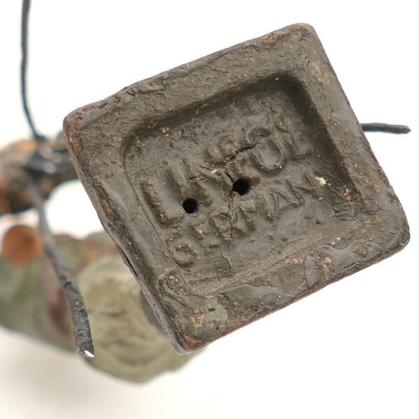 Wehrmacht Lineol Soldier with Rabbit Ear Binoculars
