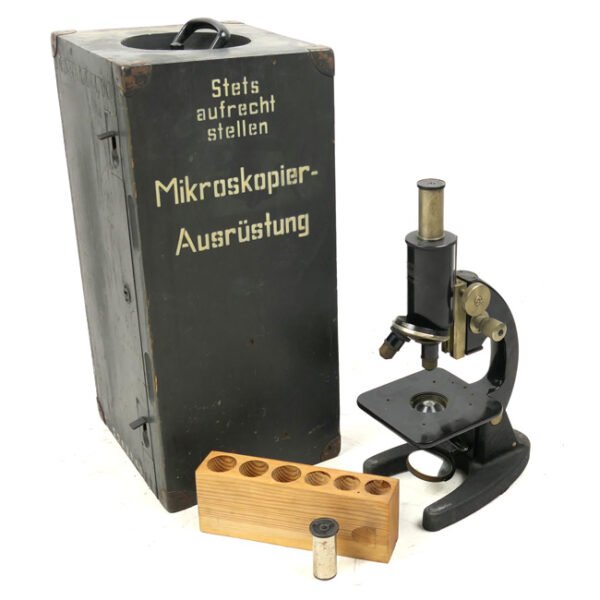 Wehrmacht Microscope in Box