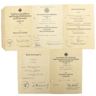 WH (Heer) Award-Document Grouping