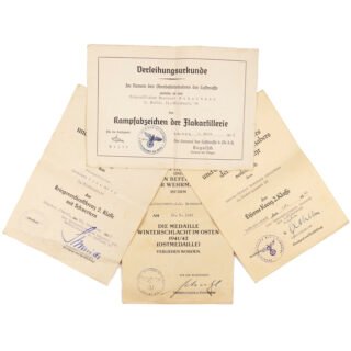 WH (Heer) Award Document Grouping