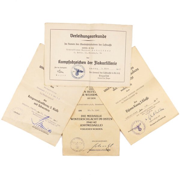 WH (Heer) Award Document Grouping