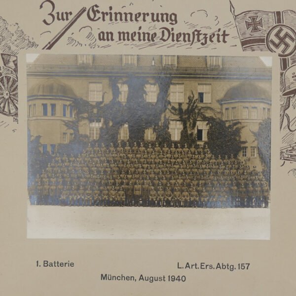 WH (Heer) Award Document Grouping 'Hermann Assmann'