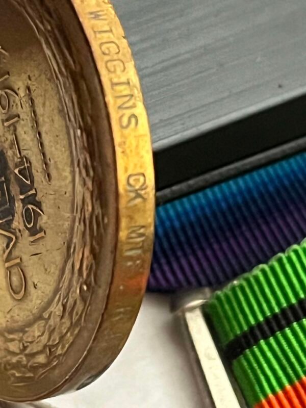 WW1 AND WW2 MEDAL GROUP NAMED TO CHARLES J WIGGINS ROYAL NAVY from Torquay free post UK in Gallantry & honours