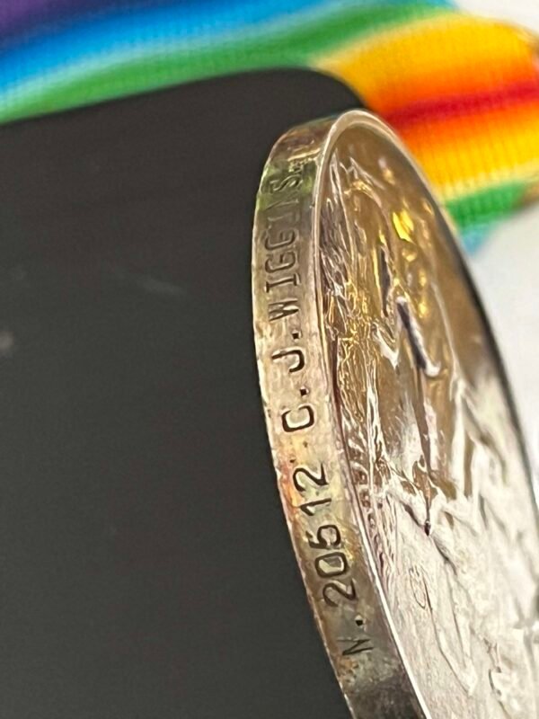 WW1 AND WW2 MEDAL GROUP NAMED TO CHARLES J WIGGINS ROYAL NAVY from Torquay free post UK in Gallantry & honours