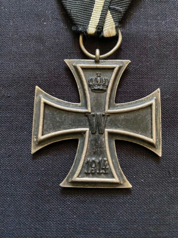 WW1 GERMAN IRON CROSS 2ND CLASS WITH SINGLE MOUNT in Gallantry & honours