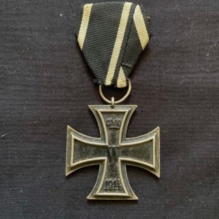 WW1 GERMAN IRON CROSS 2ND CLASS WITH SINGLE MOUNT in Gallantry & honours