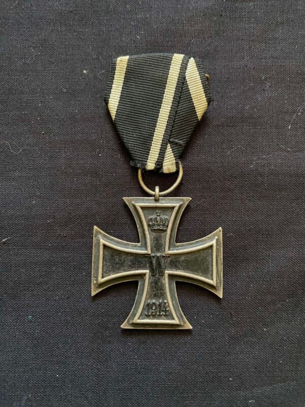 WW1 GERMAN IRON CROSS 2ND CLASS WITH SINGLE MOUNT in Gallantry & honours