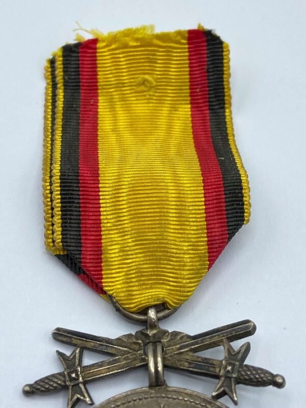 WW1 German Princely Reuss Cross of Honour Medal In Silver With Swords in General medals