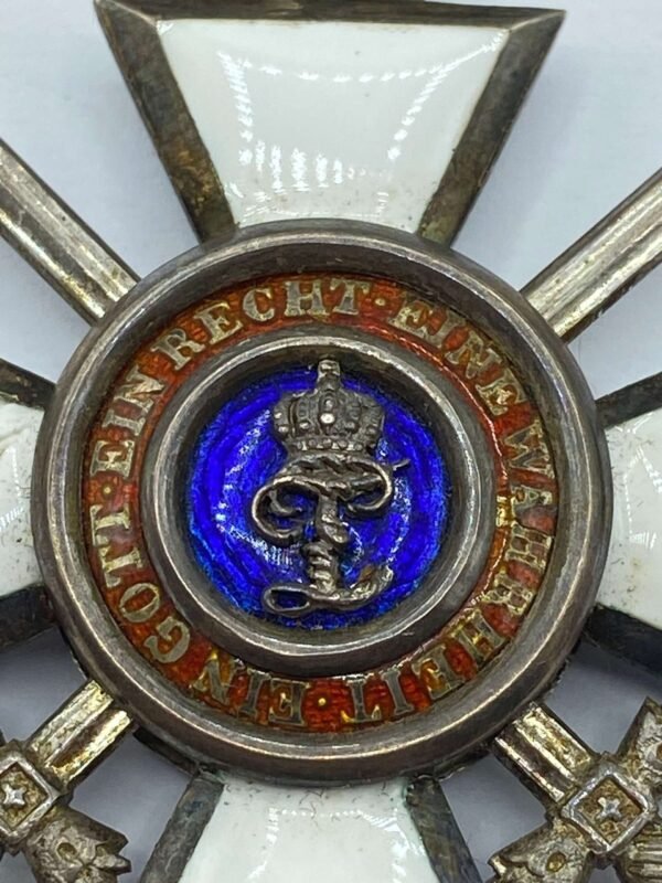 WW1 Imperial German Oldenburg Order of Peter Friedrich Ludwig & Swords in General medals