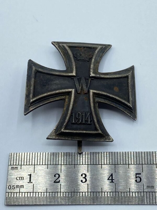 WW1 Imperial German Prussian 1st Class Iron Cross Stamped 800 in General medals