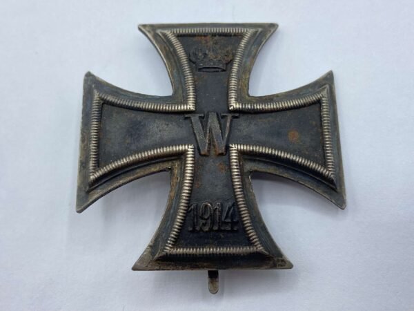 WW1 Imperial German Prussian 1st Class Iron Cross Stamped 800 in General medals