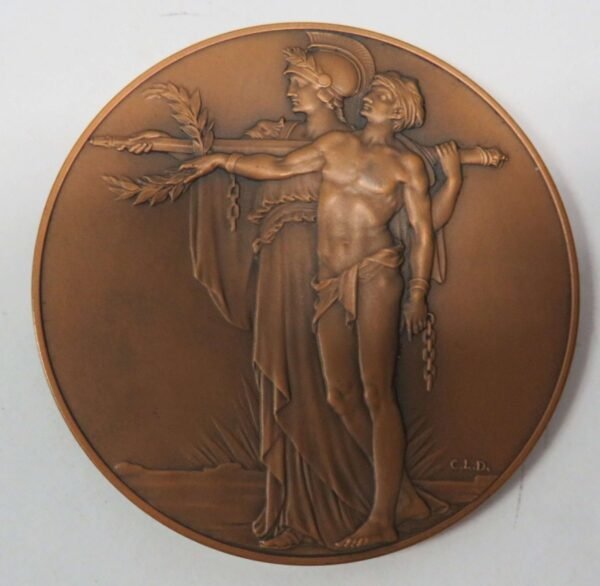WW1 Private Purchase Memorial Plaque in Box of Issue in Casuality