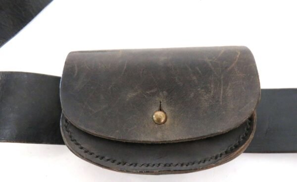 WW1 / WW2 Rifles Officers Sam Browne Belt , Single Shoulder Strap & Ammunition Pouch Set in Belts