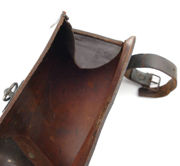 WW2 British Army Bicycle Leather Tool Pouch 1944