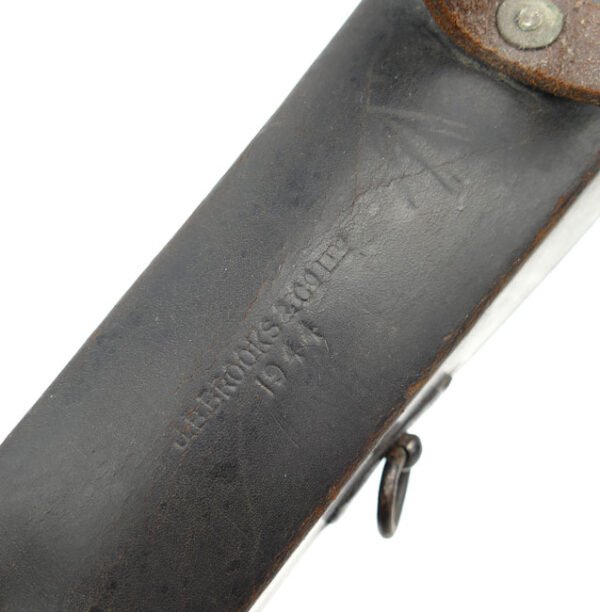 WW2 British Army Bicycle Leather Tool Pouch 1944