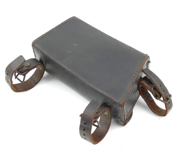 WW2 British Army Bicycle Leather Tool Pouch 1944