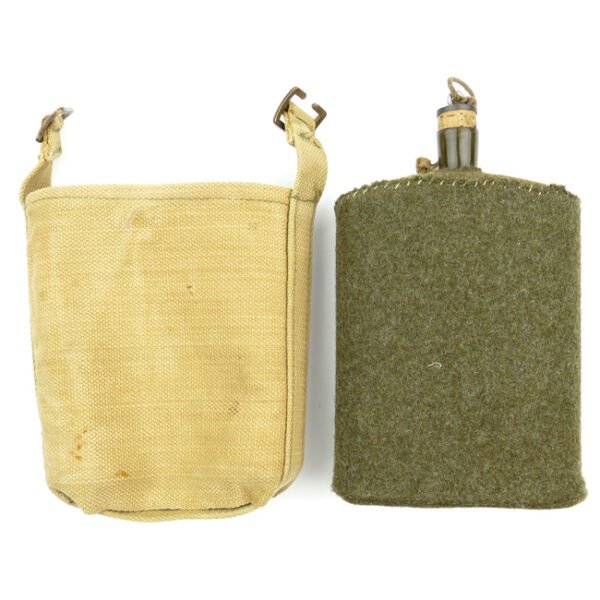 WW2 British Canteen and Webbing Cover