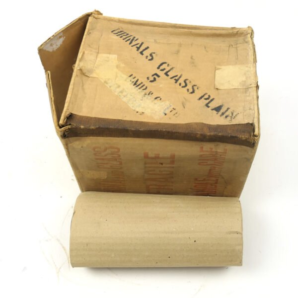 WW2 British Military Glass Urine Bed Bottle