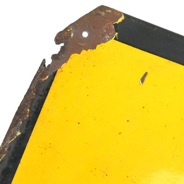 WW2 Dutch Road Sign 'Naar Grouw 4 km'
