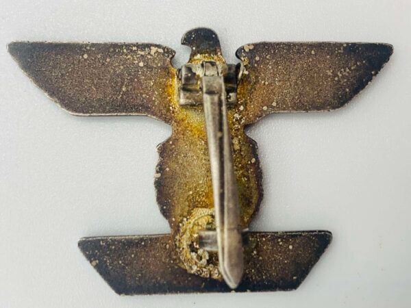 WW2 German Eagle & Box Of Issue in Long service Medals