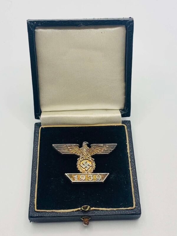 WW2 German Eagle & Box Of Issue in Long service Medals
