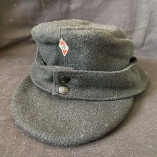 WW2 GERMAN HITLER YOUTH SKI CAP in Helmets & caps