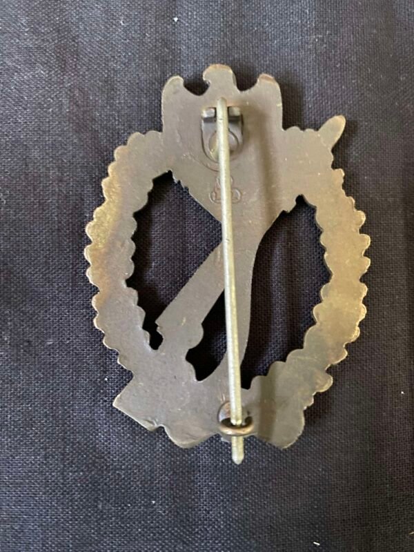 WW2 GERMAN INFANTRY ASSAULT BADGE IN BRONZE in General medals