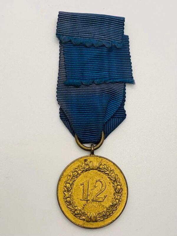 WW2 German Luftwaffe 12 Year Service Medal. in Long service Medals